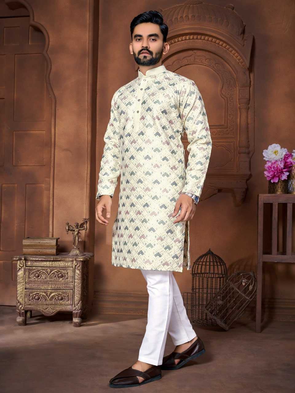 YNF ITALIAN SILK RBV MAHARAJA WHOLESALE MENS WEAR MANUFACTURER